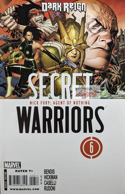 Secret Warriors #6 Comic Book Cover Art By Jim Cheung