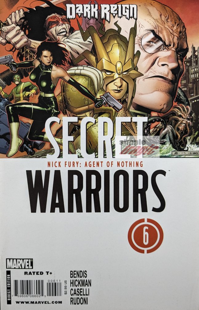 Secret Warriors #6 Comic Book Cover Art By Jim Cheung