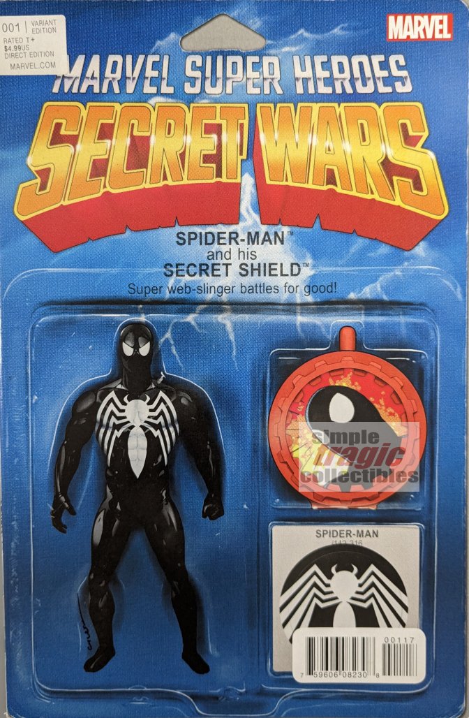 Secret Wars #1 Comic Book Cover Art