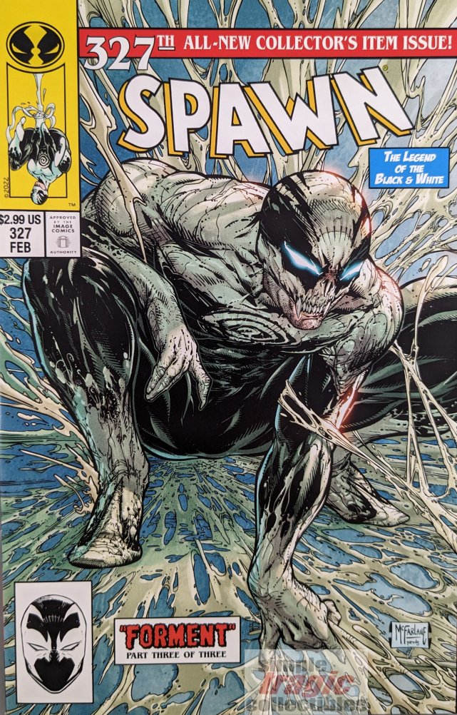Spawn #327 Comic Book Cover Art by Todd McFarlane