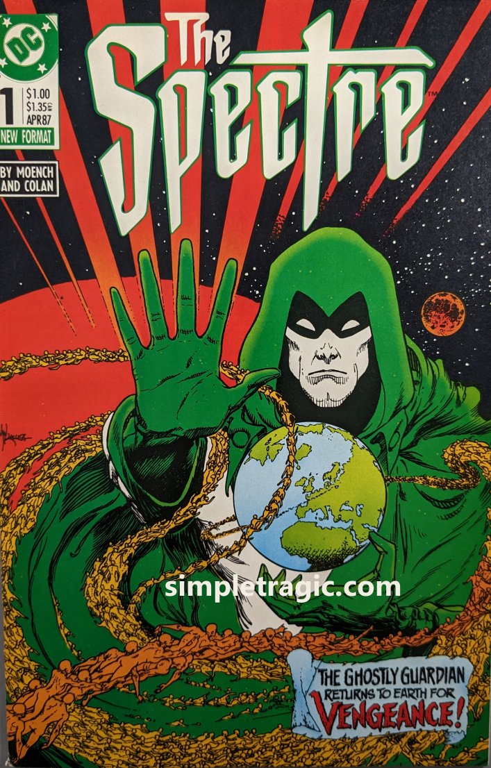 The Spectre #1 Comic Book Cover Art