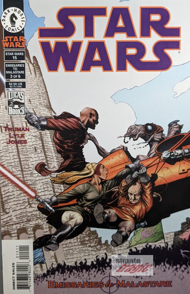 Star Wars #15 Comic Book Cover Art Dark Horse