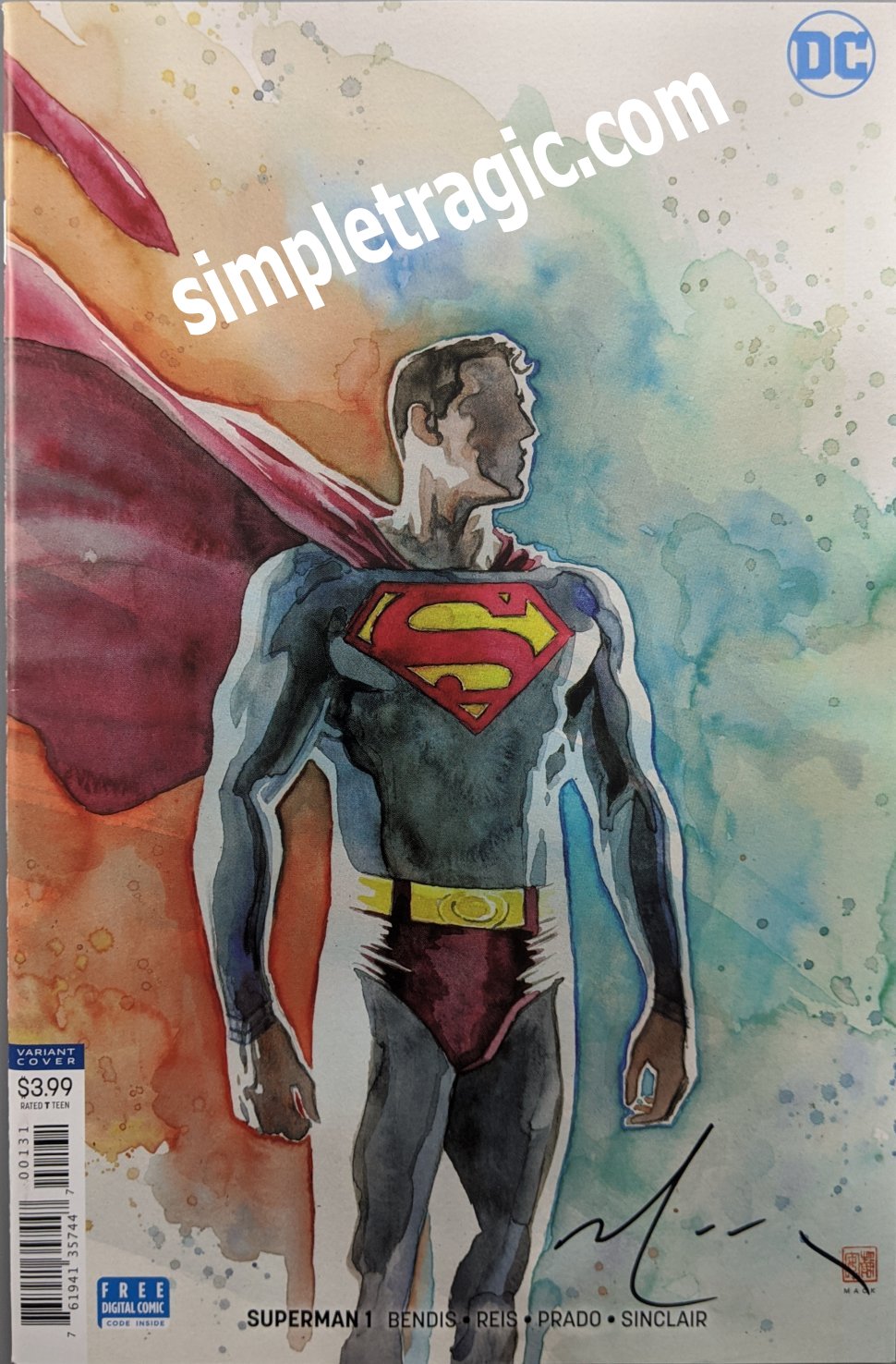 Superman (2018) #1 (Variant) SIGNED