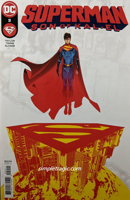 Superman: Son Of Kal-EL #2 Comic Book Cover Art by John Timms