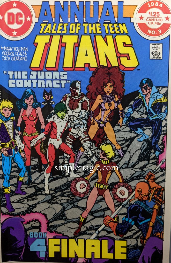 Tales Of The Teen Titans (1980) Annual #3