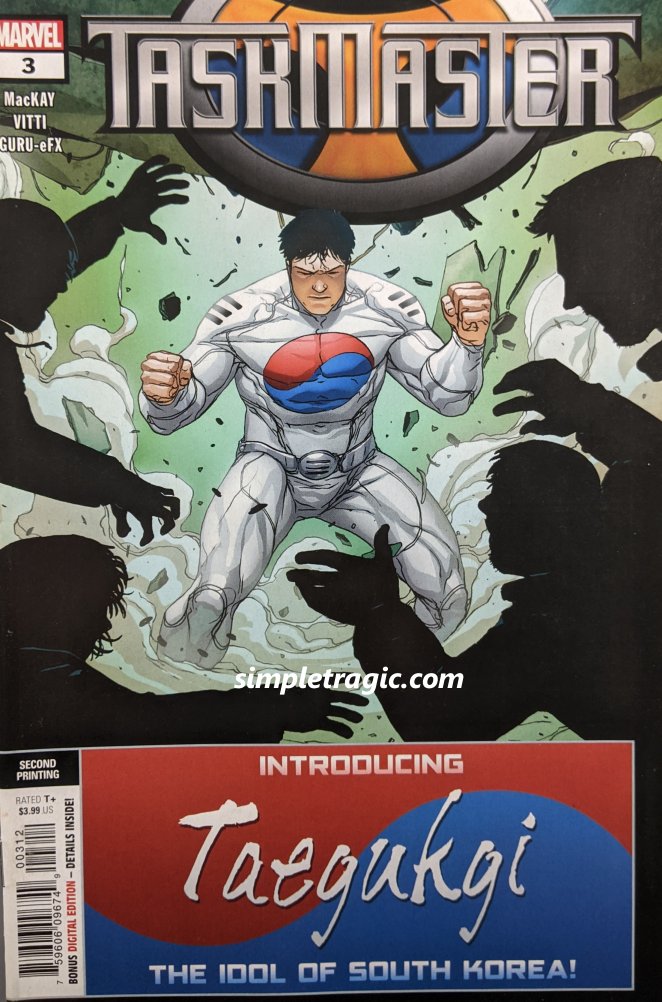 Taskmaster (2021) #3 (2nd Print)