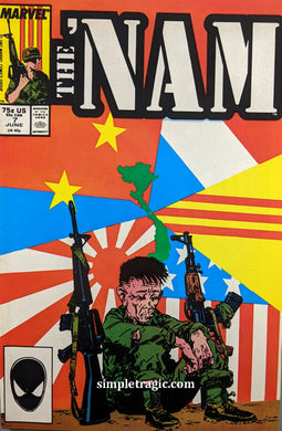 The 'Nam #7 Comic Book Cover Art