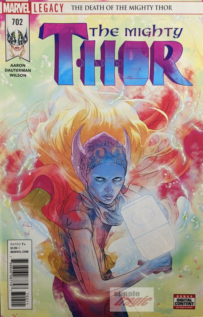 Thor #702 Comic Book Cover Art
