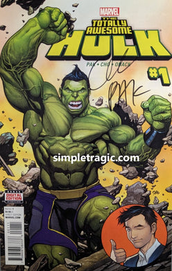Totally Awesome Hulk #1 Comic Book Cover Art by Frank Cho