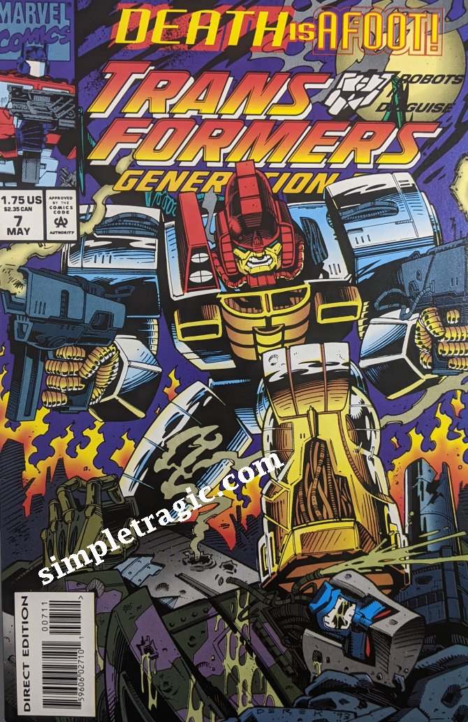 Transformers: Generation 2 (1993) #7 – Simple Collectibles