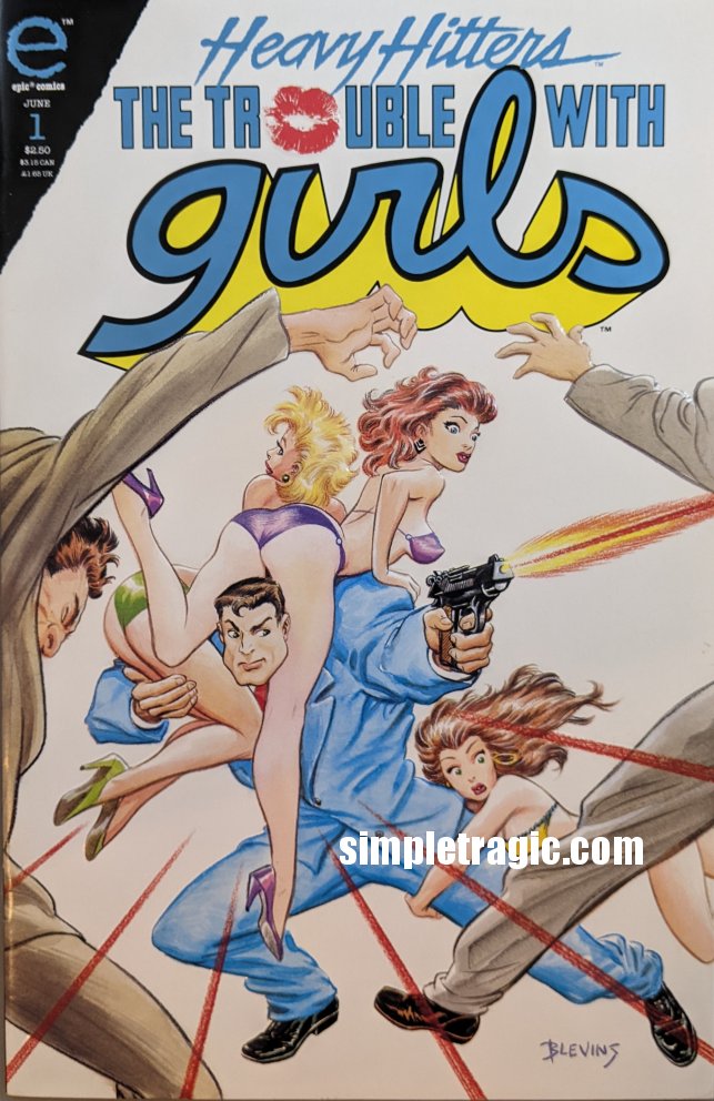 Trouble With Girls: Night Of The Lizard, The (1993) #1-4 Complete Set