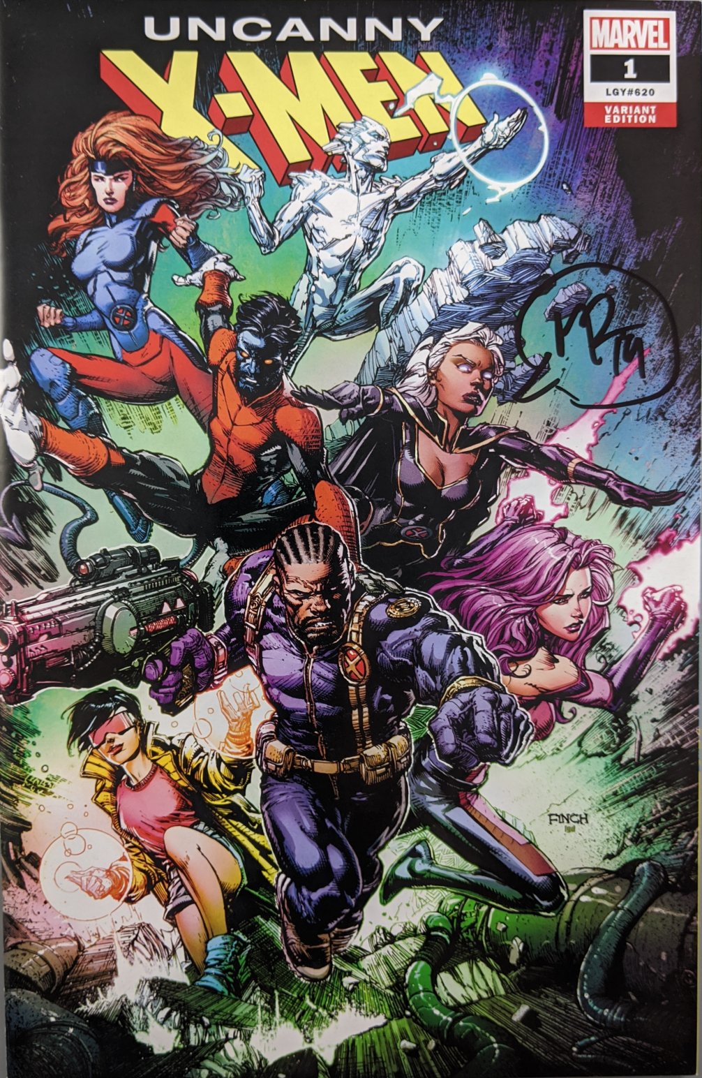 Uncanny X-Men (2019) #1 (Finch Variant) SIGNED