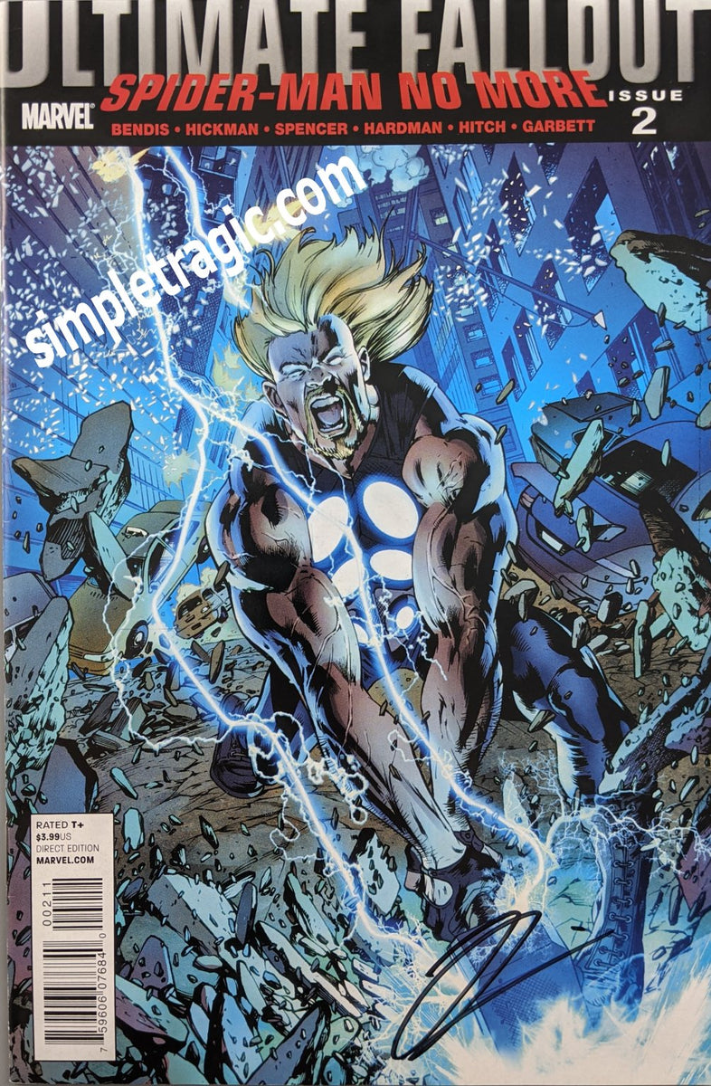 Ultimate Fallout (2011) #2 SIGNED – Simple Tragic Collectibles