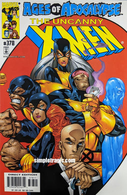 Uncanny X-Men #378 Comic Book Cover Art