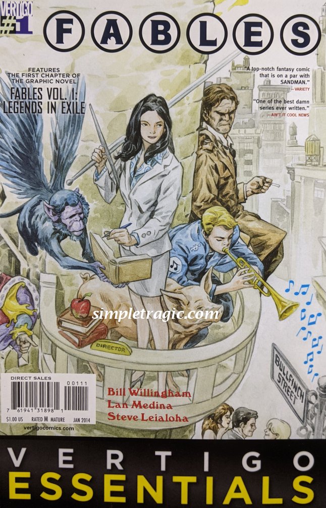 Vertigo Essentials: Fables 1 (2014) #1
