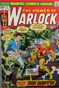 Warlock 1972 #6 Comic Book Cover Art by Jim Starlin