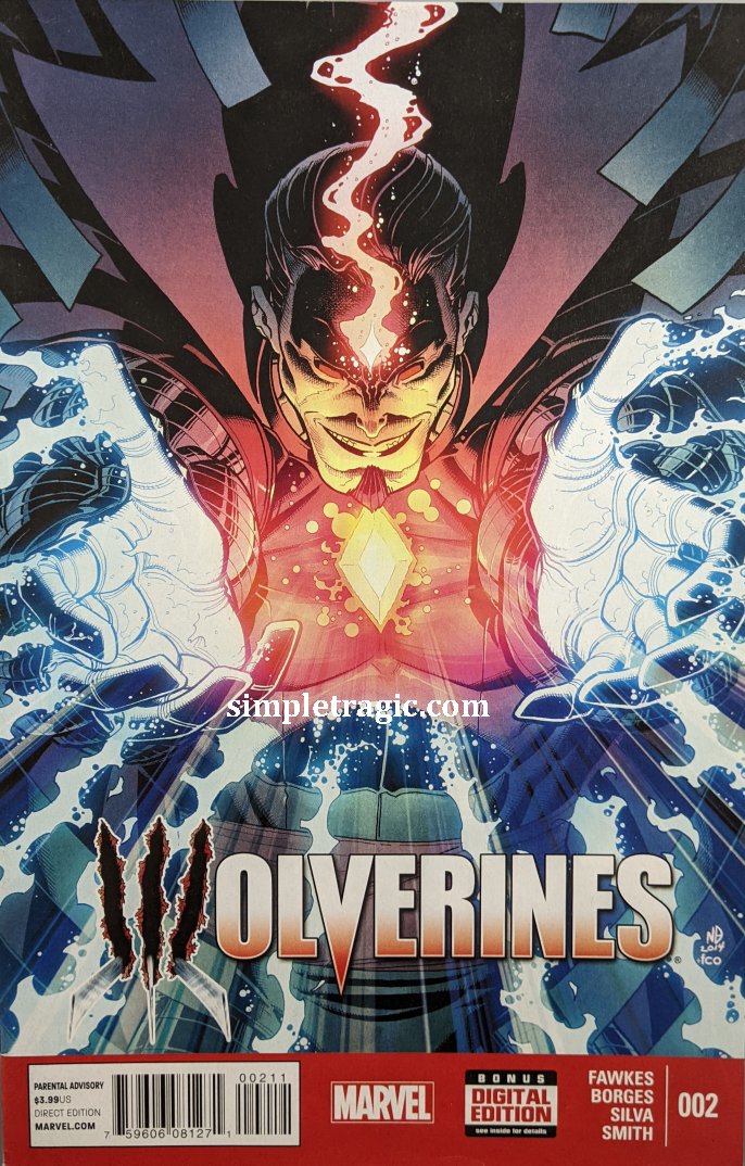 Wolverines #2 Comic Book Cover Art