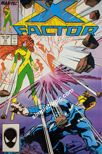 X-Factor #18 Comic Book Cover Art by Walter Simonson