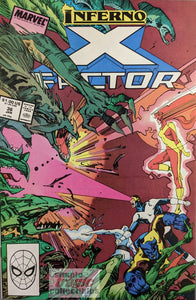 X-Factor #36 Comic Book Cover Art by Walter Simonson