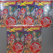 Load image into Gallery viewer, X-Force (1991) #1 Set Of 5 Sealed Complete Trading Cards
