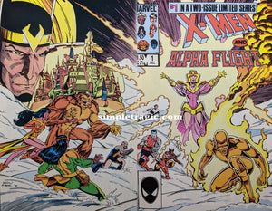 X-Men/Alpha Flight (1985) #1-2 Complete Set