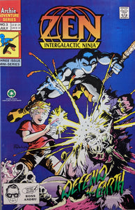 Zen Intergalactic Ninja (1992) #1-3 Complete Set