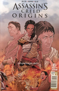Assassin's Creed Origins #2 Comic Book Cover Art